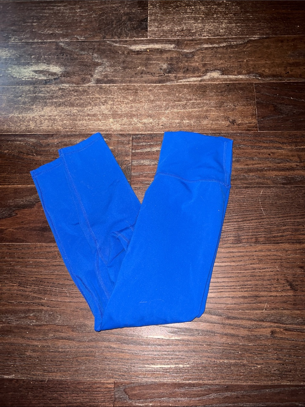 High-Rise Royal Blue Workout Leggings